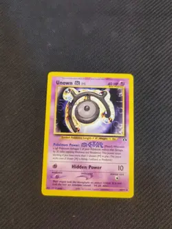 Unown M 49/75 Neo Discovery Pokemon NM - Image 1