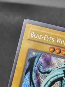 Yugioh Blue-Eyes White Dragon BPT-009 Unlimited Secret Rare HP See Photos - Image 3