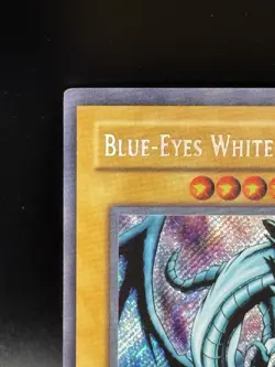 Yugioh Blue-Eyes White Dragon BPT-009 Unlimited Secret Rare HP See Photos - Image 4