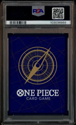 2024 One Piece OP09 En Manga Alternate Art #004 Shanks PSA 10 GEM MINT - Image 3