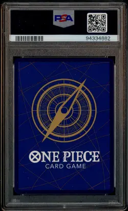 2024 One Piece OP06 EN Manga Alternate Art #118 Roronoa Zoro PSA 10 GEM MINT - Image 3