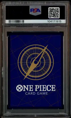 2024 One Piece OP09 En Manga Alternate Art #004 Shanks PSA 10 GEM MINT - Image 3