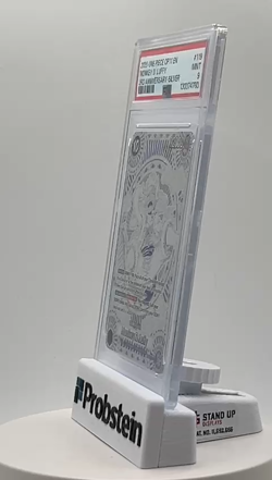 2025 ONE PIECE OP11 MONKEY D LUFFY 3RD ANNIVERSARY SILVER OP05-119 PSA 9 - Image 2