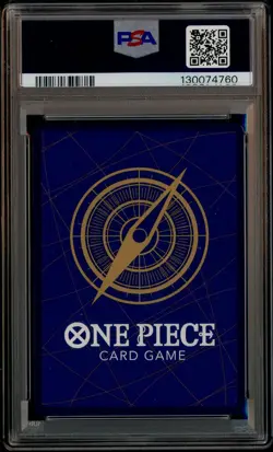 2025 ONE PIECE OP11 MONKEY D LUFFY 3RD ANNIVERSARY SILVER OP05-119 PSA 9 - Image 3