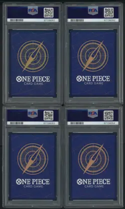 Sequential Set (6) 2023 One Piece JPN OP05- Special Alt Art PSA 10 w/ Nami Enel - Image 4