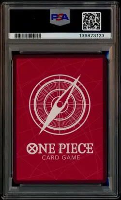 Trafalgar Law Alt Art Leader OP01-002 Errata One Piece ENG Romance Dawn PSA 10 - Image 3