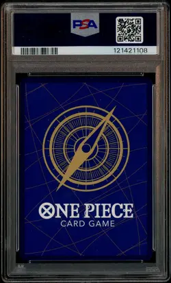 2025 One Piece EB02 En Manga Alternate Art #061 Monkey D. Luffy PSA 10 GEM MINT - Image 3