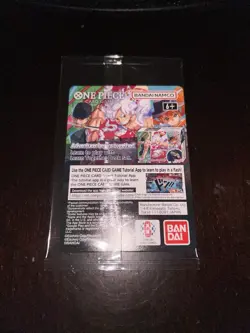 One Piece CCG Monkey D. Luffy Promo Holo College Basketball St. John’s IN HAND - Image 3