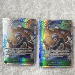 Bandai Law & Bepo ST24-004 Character x2 Holo One Piece Card Game English - Image 1