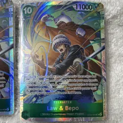 Bandai Law & Bepo ST24-004 Character x2 Holo One Piece Card Game English - Image 3