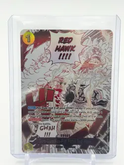 One Piece Card Game OP11 Red Hawk Event – Gum-Gum Fire-Fist Pistol – Near Mint - Image 1