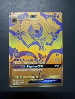 Lunala GX SM103a - Pokemon Sun & Moon Black Star Promo Card - NM - Image 1