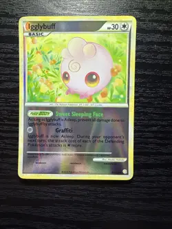 Igglybuff 44/123 HeartGold SoulSilver Reverse Holo Pokemon Card - Image 1