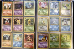 Pokemon Base Set Complete Common & Uncommon Set WOTC 1999 Pokemon Card Lot - Image 2