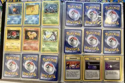 Pokemon Base Set Complete Common & Uncommon Set WOTC 1999 Pokemon Card Lot - Image 4