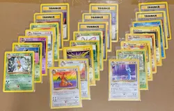 POKEMON - Black Star Card Mix Lot x23 - Jungle Fossil Base Set - VG / Near MINT - Image 1