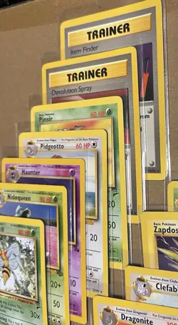 POKEMON - Black Star Card Mix Lot x23 - Jungle Fossil Base Set - VG / Near MINT - Image 2