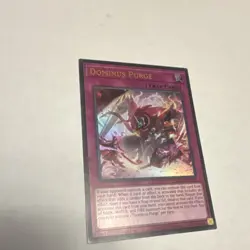 Yu-Gi-Oh! Dominus Purge Trap Card 1st Edition Holo MZMUI-EN125 English - Image 2
