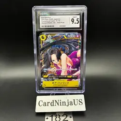 CGC MINT+ 9.5 Boa Hancock P-115 Promo Card V JUMP Limited One Piece Card game - Image 1