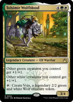 Tolsimir Wolfblood FOIL Ravnica Remastered NM Creature Rare MAGIC CARD ABUGames - Image 1
