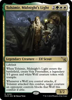 Tolsimir, Midnight's Light FOIL Murders at Karlov Manor NM Rare CARD ABUGames - Image 1