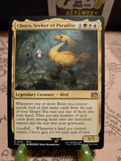 MTG Choco, Seeker of Paradise Final Fantasy Regular Rare NM - Image 1