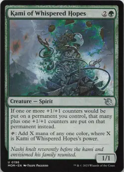 Kami of Whispered Hopes U March of the Machine 196 - LP MTG - Image 1