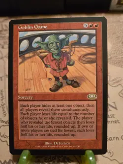 MTG Goblin Game Planeshift Regular Rare NM - Image 1