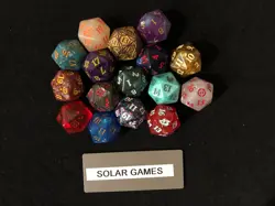 OVERSIZED BIG D20 SPINDOWN Dice **CHOOSE YOUR SET** Magic the Gathering [SLG] - Image 1