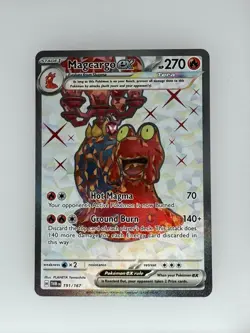 2024 Pokemon Twilight Masquerade Magcargo ex 191/167 NM - Image 1