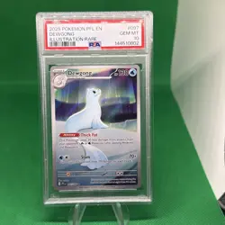 2025 POKEMON PFL EN-PHANTASMAL FLAMES ILLUSTRATION RARE #097 DEWGONG PSA 10 - Image 1