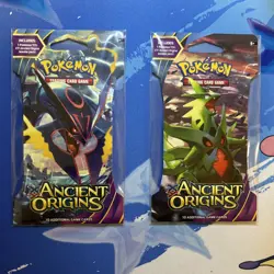Pokemon TCG - XY Ancient Origins Sleeved Booster Pack Lot of 2 - Image 1