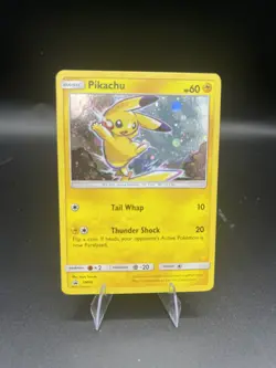(NM) Pikachu Cosmos Holo SM98 2017 Pokemon Sun & Moon Black Star Promo - Image 1