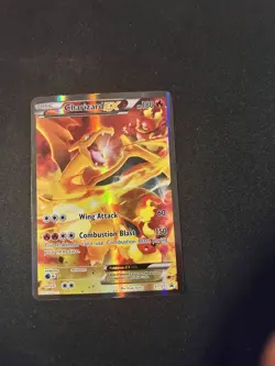 Pokemon Charizard EX XY121 Light Played - Image 1