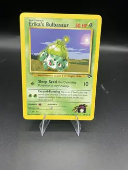 Pokemon TCG Erika's Bulbasaur #39/132 Gym Challenge Non Holo 2000 WOTC VTG NM/LP - Image 1