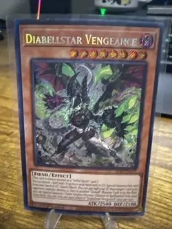 x1 Diabellstar Vengeance - ALIN-EN011 - Secret Rare - 1st Edition Yu-Gi-Oh! M/NM - Image 1