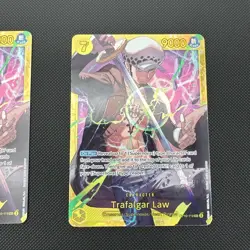 4x Playset One Piece TCG Trafalgar Law OP10-119 SEC English Royal Blood - Image 5
