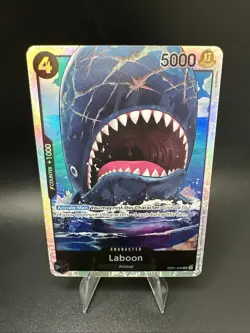 • Laboon • EB01-048 SR Extra Booster Memorial Collection Holo One Piece TCG NM - Image 1