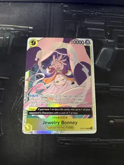 Jewelry Bonney OP13-108 SR Carrying on His Will - ONE PIECE ENGLISH - Image 1