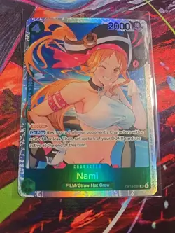 Nami OP14-031 - SR Super Rare - The Azure Sea’s Seven One Piece TCG English - Image 1