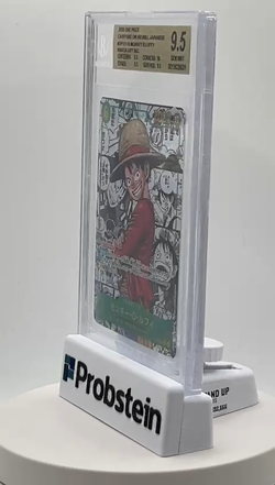 2025 One Piece Carrying On His Will JPN OP13118 Monkey D. Luffy Manga BGS 9.5 - Image 2