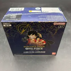 One Piece EN OP-01 Romance Dawn Blue Bottom Booster Box Sealed - Image 1