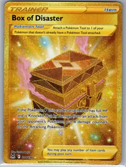 Box of Disaster (Secret) 214/196 SWSH11: Lost Origin - Pokemon Card - NM - Image 1