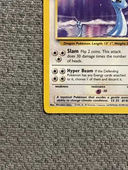 Pokemon TCG Dragonair Base Set Unlimited Rare Card 18/102 NM / LP Condition - Image 5