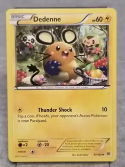 DEDENNE 57/162 - XY8 BREAKTHROUGH UNCOMMON ENGLISH POKEMON CARD - Image 1