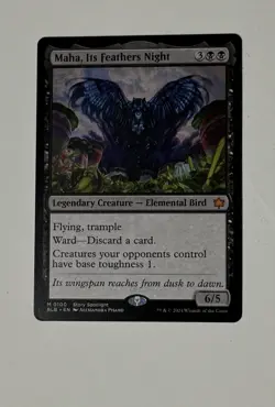 MTG Bloomburrow Legendary Creature Maha, It’s Feathers Night NM/M Condition - Image 3