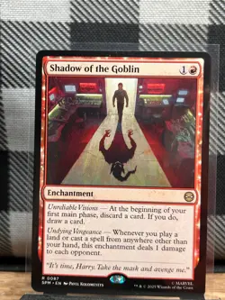MTG TCG: Shadow Of The Goblin 87, Marvel's Spider-Man - Image 1