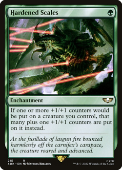 Hardened Scales [Warhammer 40,000 Commander 40K] M/NM MTG Magic - Image 1