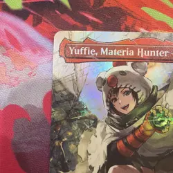 Yuffie, Materia Hunter (Borderless) (Chocobo Track Foil) - 470 - Commander: F... - Image 2