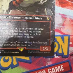 Yuffie, Materia Hunter (Borderless) (Chocobo Track Foil) - 470 - Commander: F... - Image 4